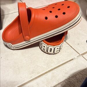 CROCS Classic Orange Clogs